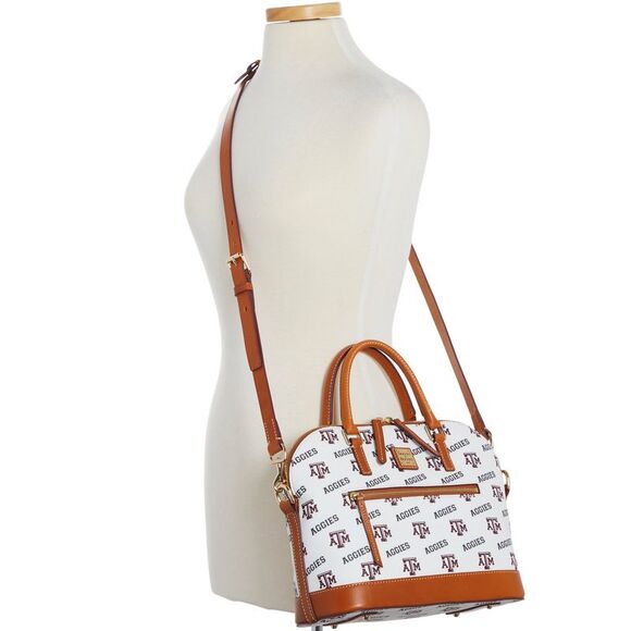 Dooney & Bourke Collegiate Texas Achr(38)M University Domed Zip - TEXAS A&M - Picture 4 of 4